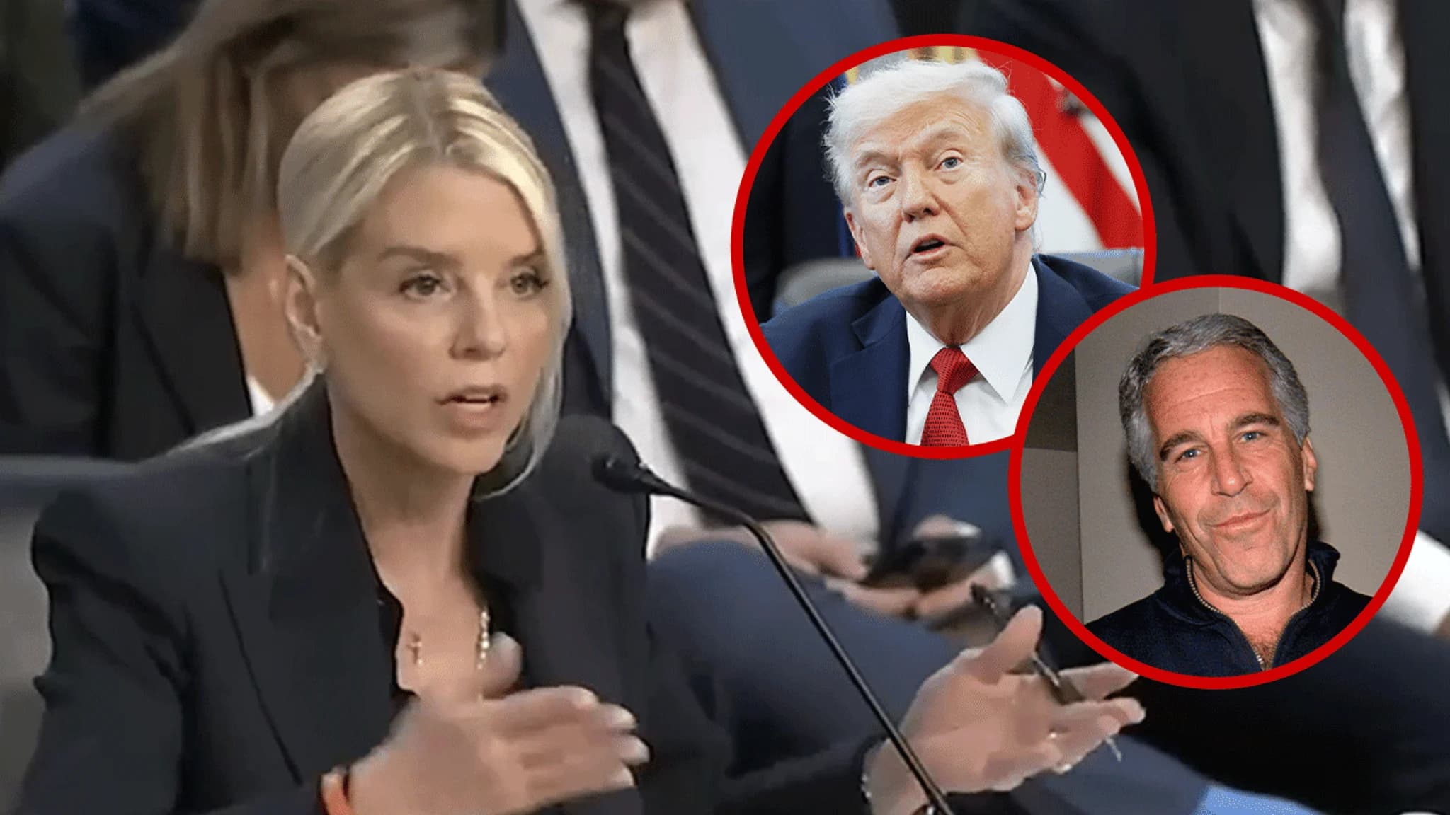 Bondi vs. Whitehouse: A Congressional Showdown Over Trump and Epstein!