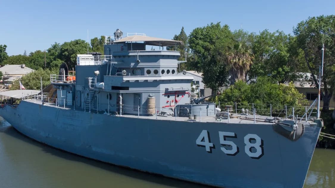 Sailing into History: The USS Lucid's Comeback Tour in Stockton