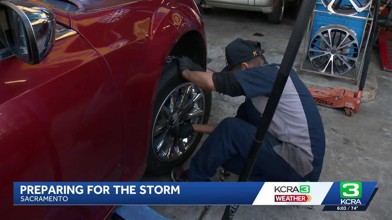 Sacramento Gets Storm-Ready: Tires, Drains, and Last-Minute Lawn Work!