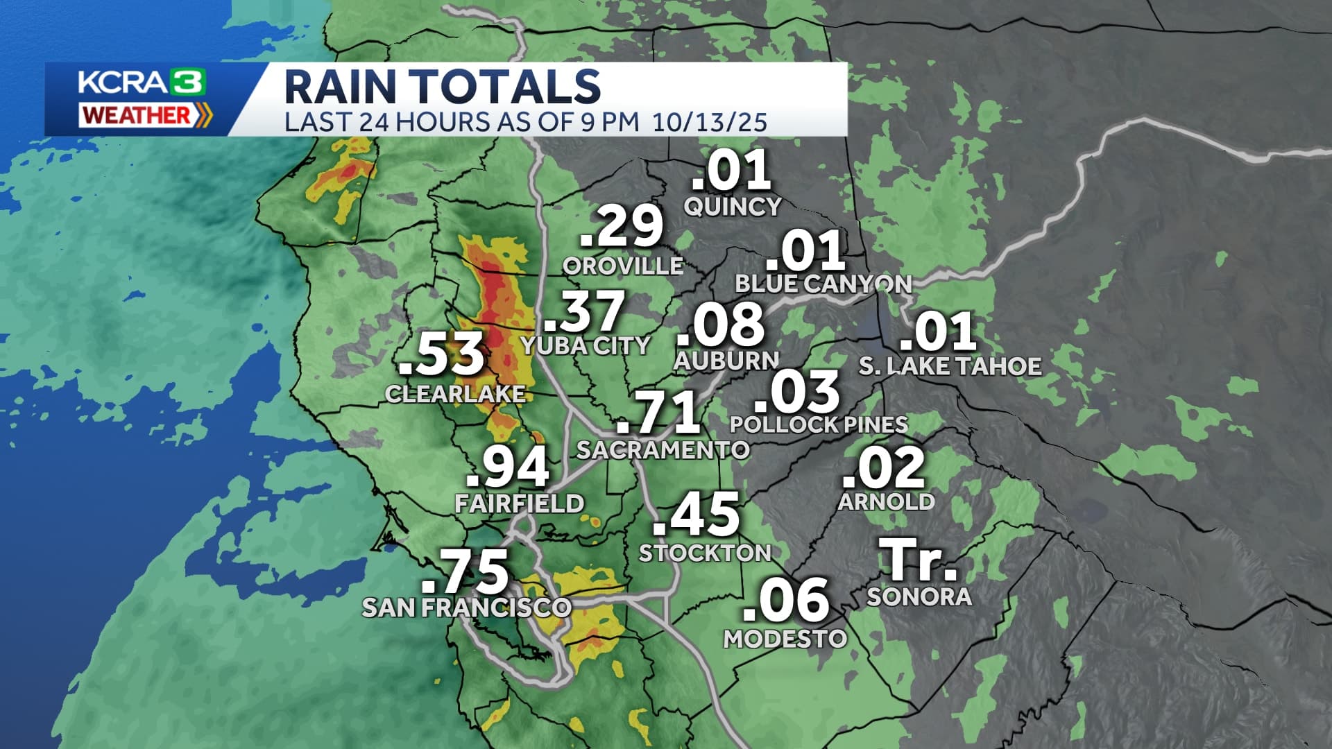 Northern California: When Fall Showers Bring Surprising Storm Power!