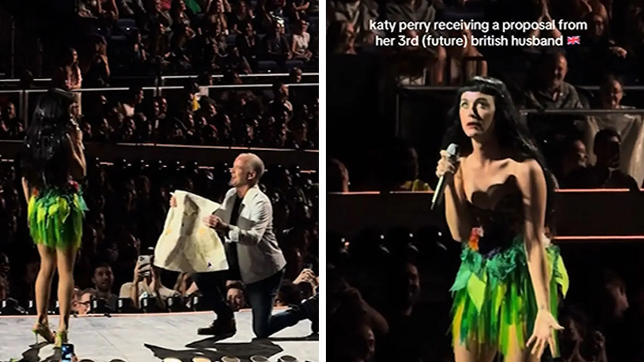 Katy Perry’s Concert Takes a Romantic Twist: A Proposal and a Hint of Love!