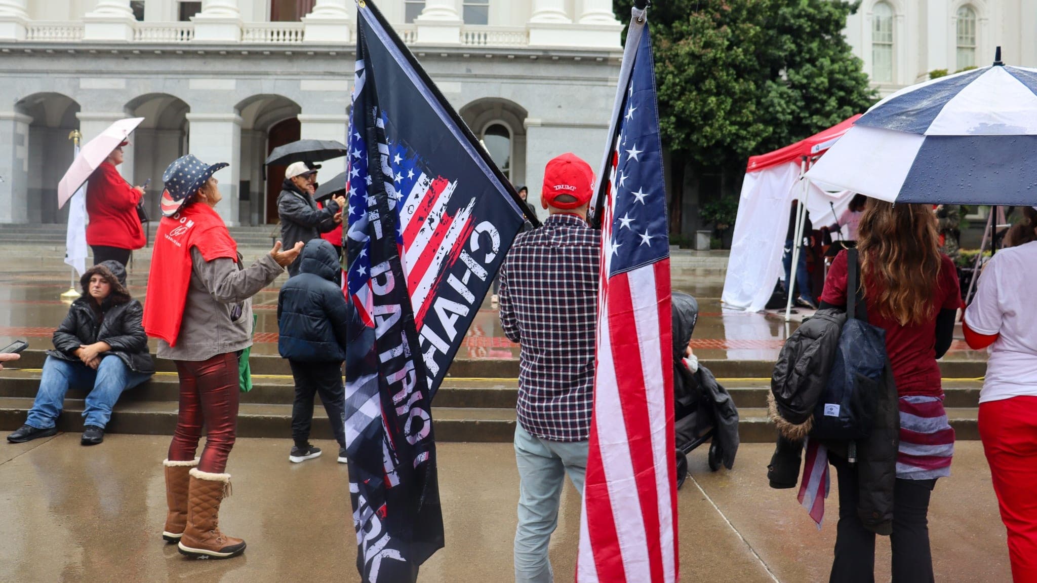 Remembering Charlie Kirk: A Rainy Day Tribute to Controversy and Community