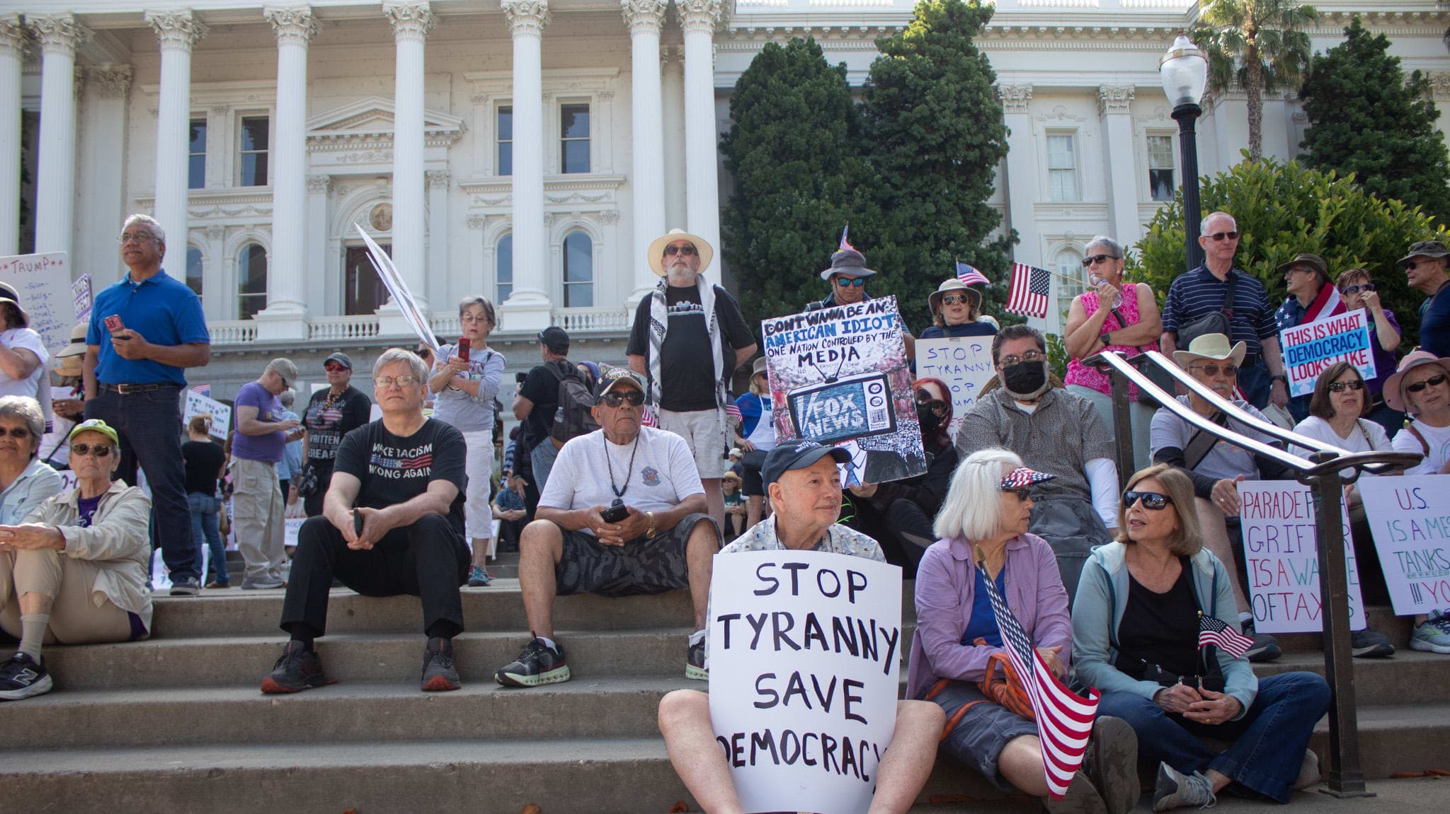 “No Kings” Rally: Thousands Stand Up for Change at the Capitol!