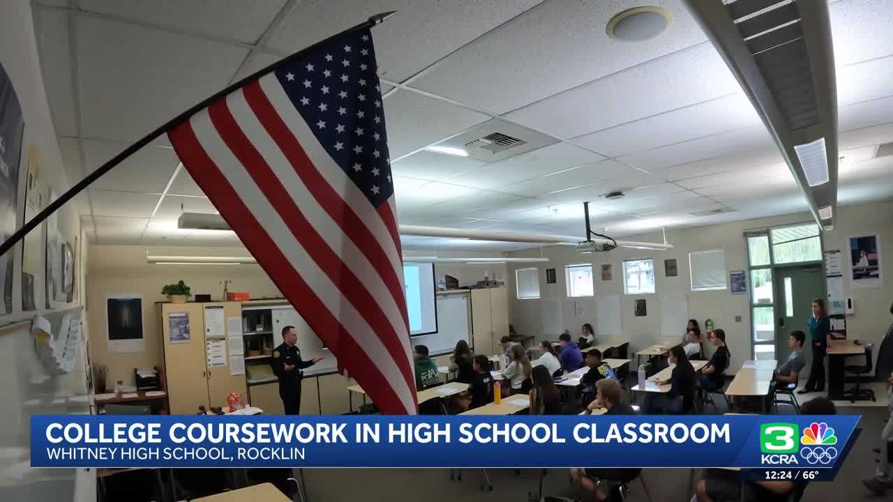Earn College Credits Without Leaving High School—No Cop Uniform Required!