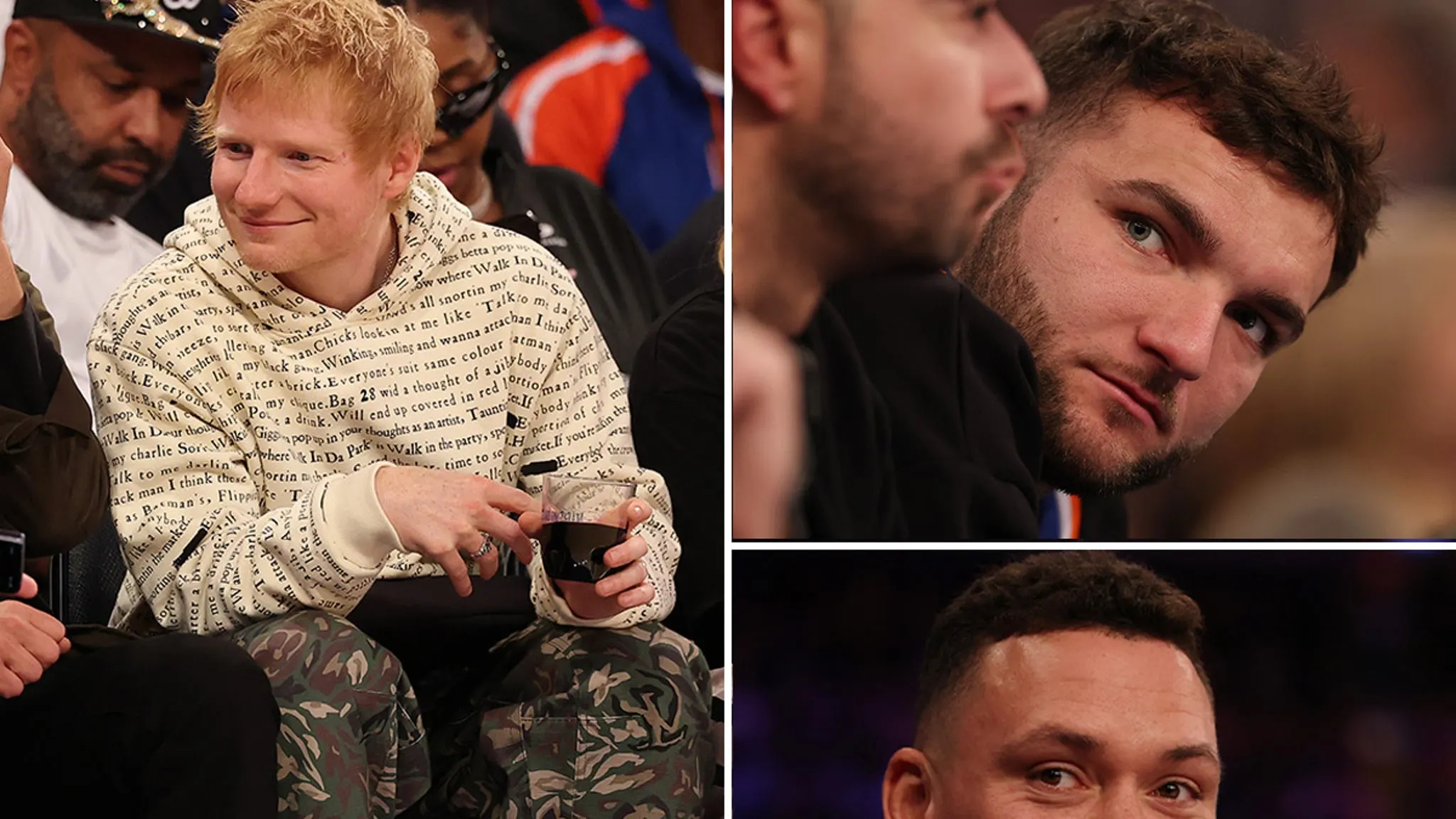 Star Power Shines at Knicks' Opener: Ed Sheeran, Aaron Judge, and a Surprising Rookie Steal the Show!