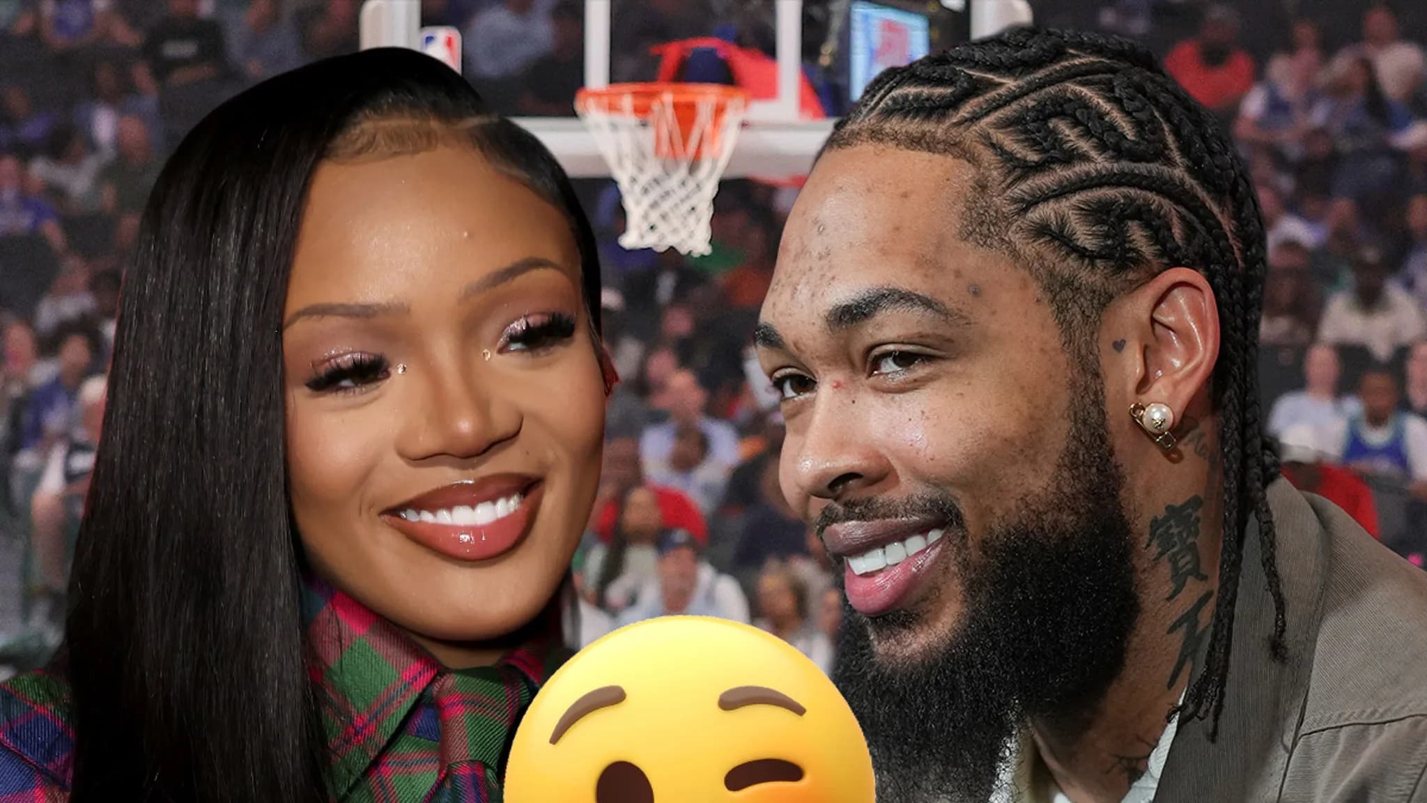 Courtside Kisses: GloRilla and Brandon Ingram Steal Hearts at NBA Game!
