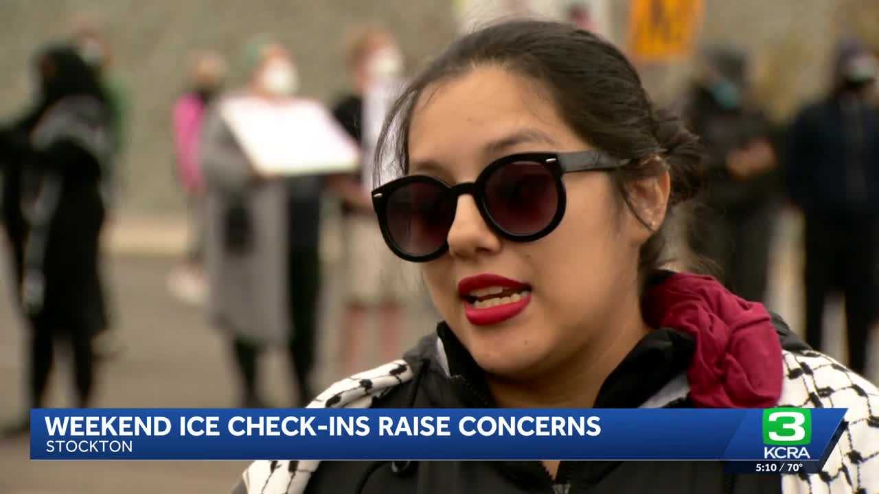 Weekend Surprise: Stockton's ICE Check-ins Spark Protests and Concerns
