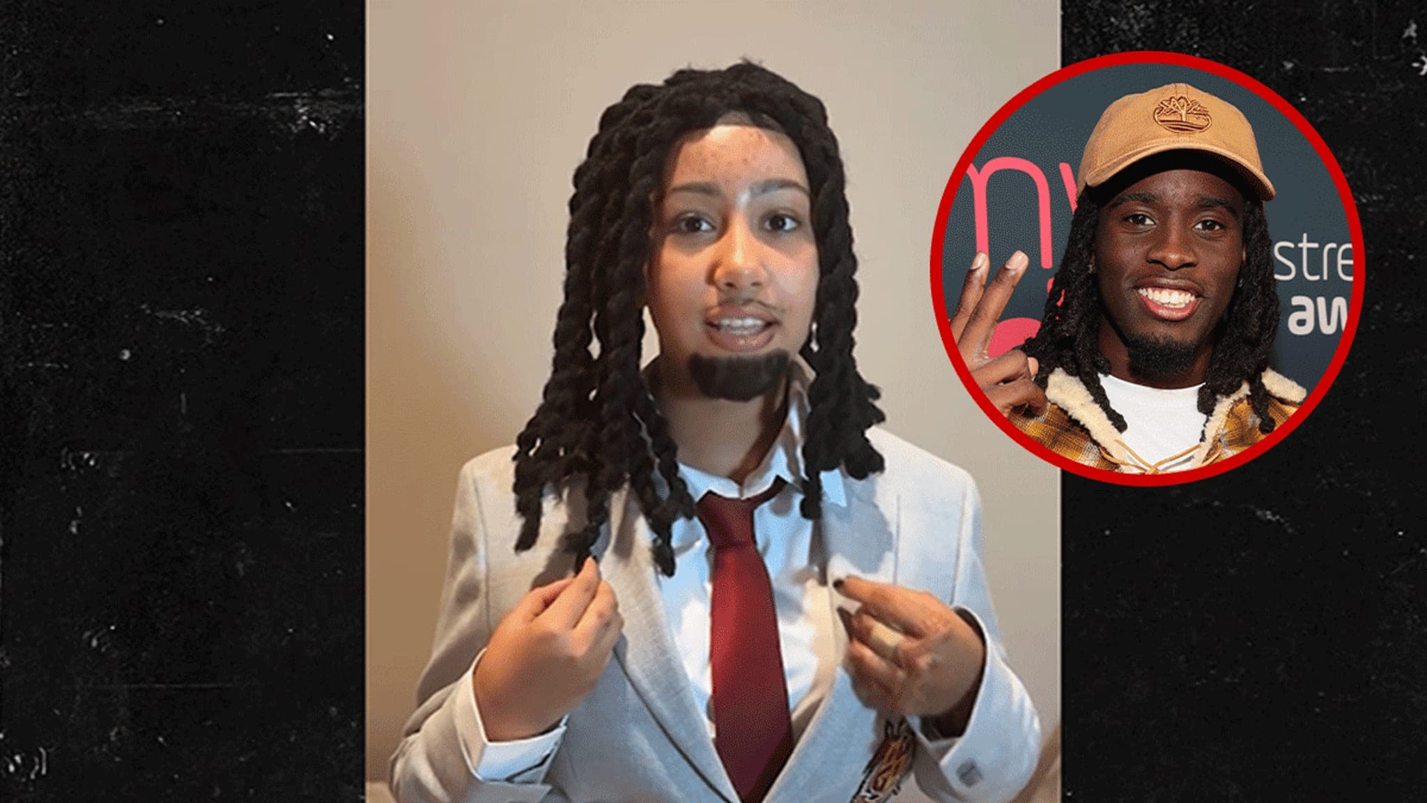 North West Pulls Off the Ultimate Halloween Transformation as Kai Cenat!