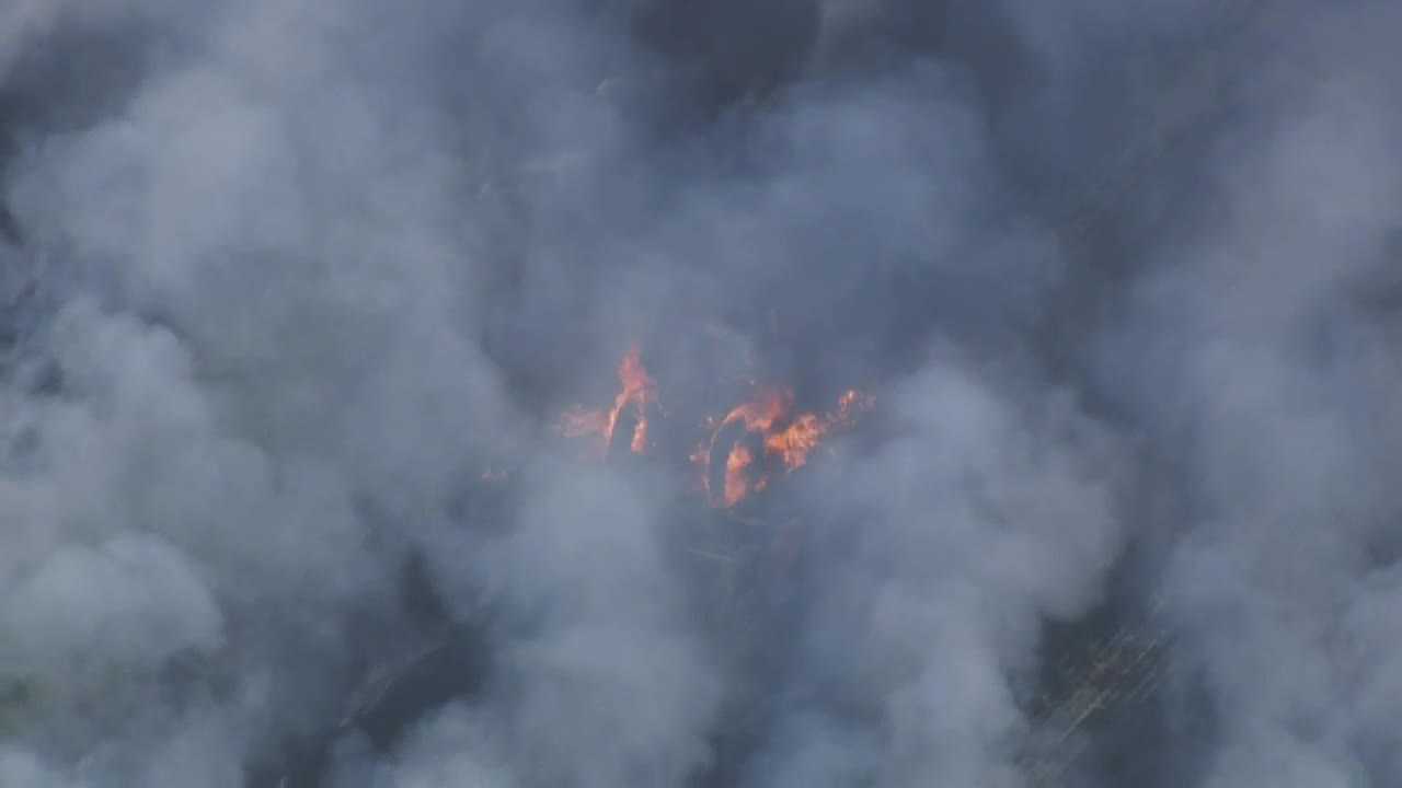 Smoke Signals: Knights Landing Fire Filling the Sky