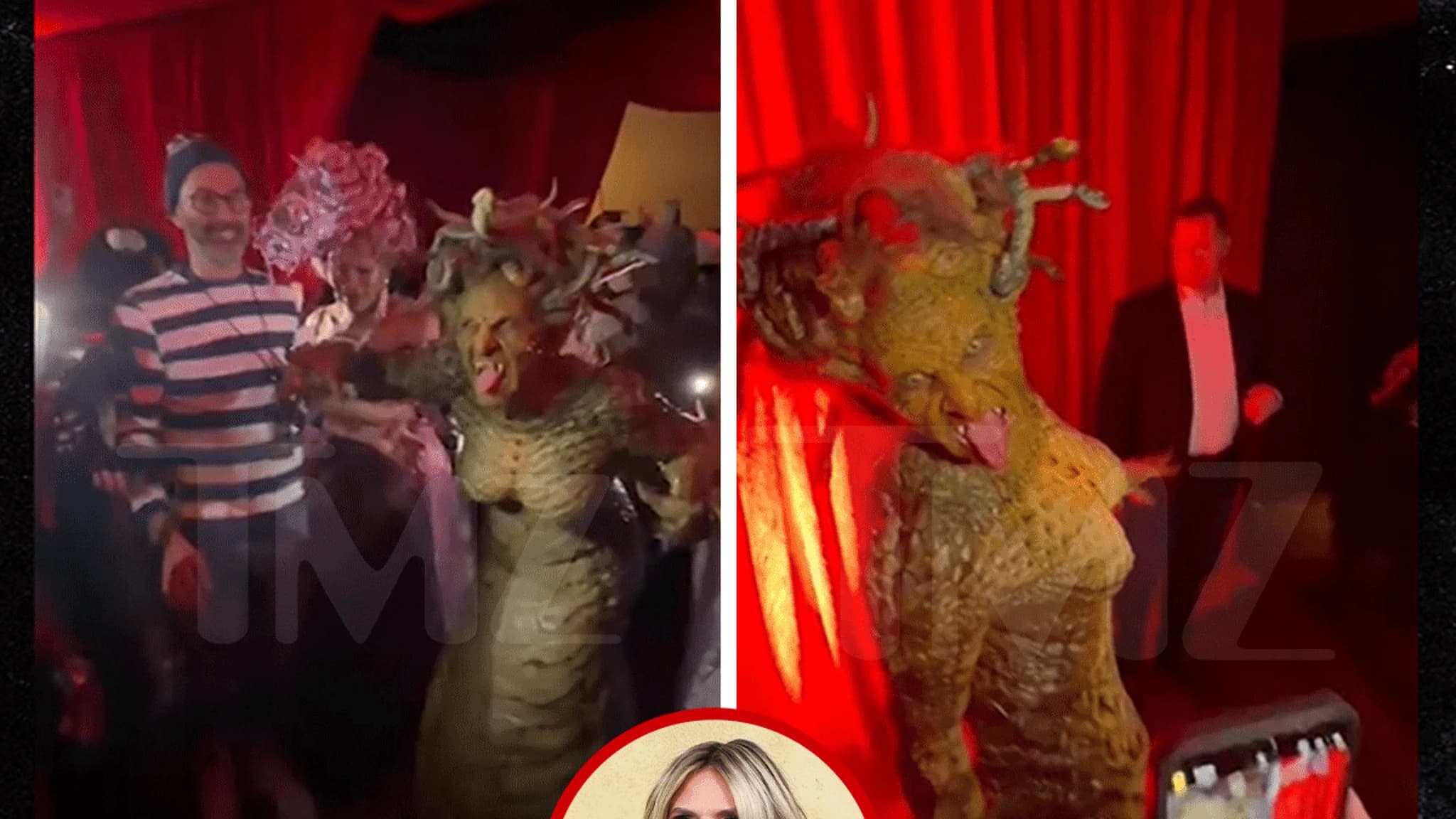 Heidi Klum Goes Full Medusa at Her Halloween Bash—And We’re Here for It!