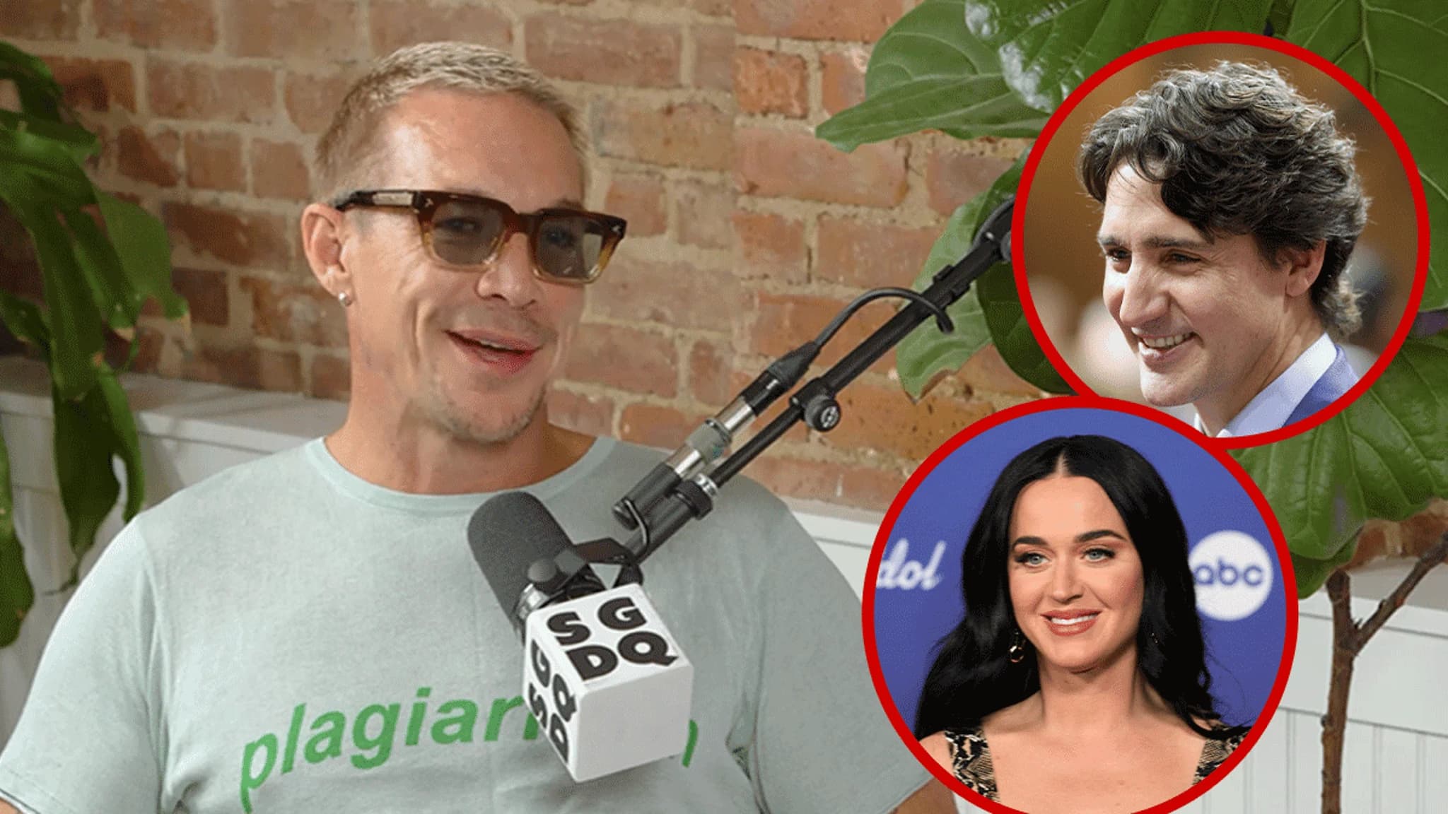 Diplo Dishes: Kissing Katy Perry & Dating Trudeau?