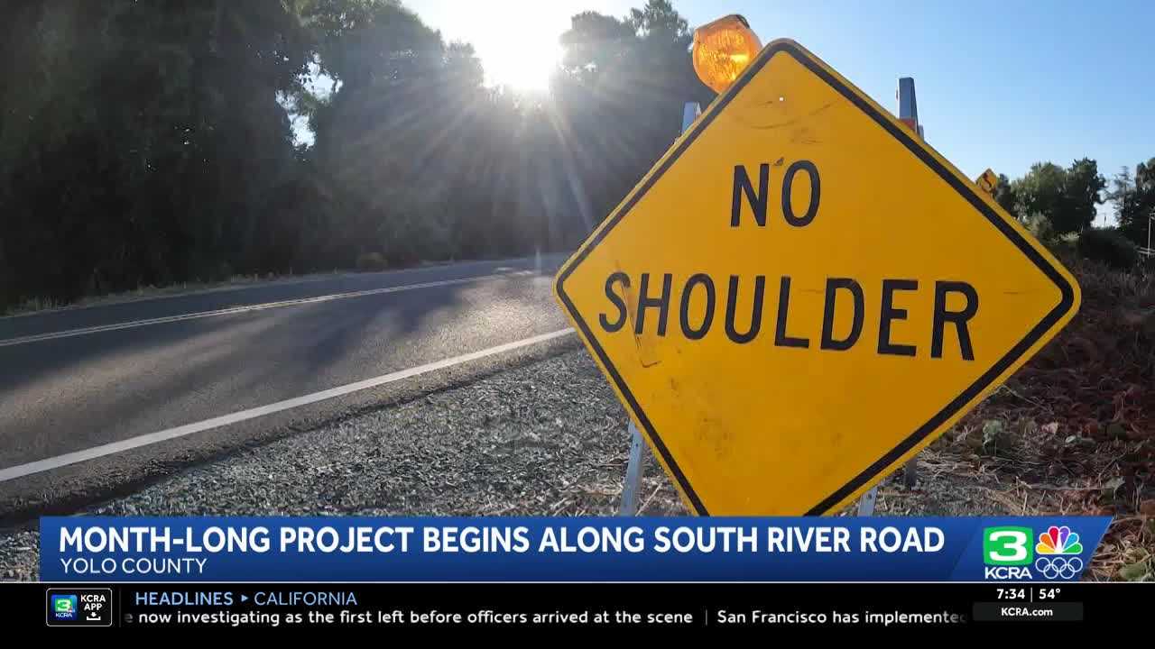 Road Work Ahead: Yolo County's Month-long Safety Mission on South River Road