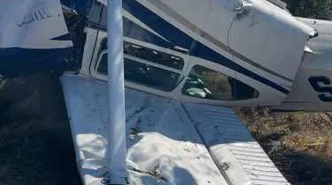 Pilot Flips Out: Dramatic Plane Crash at Calaveras Airport!