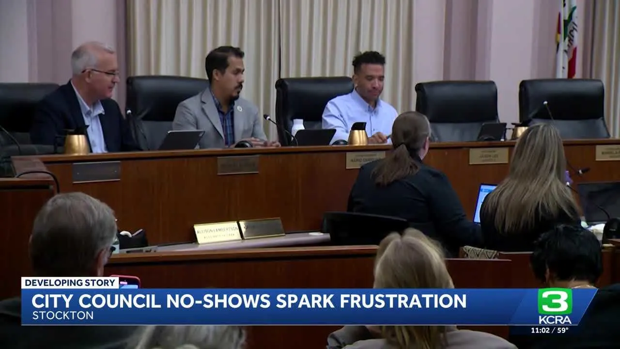 When the City Council Plays Hooky: Stockton's Meeting Drama Unfolds