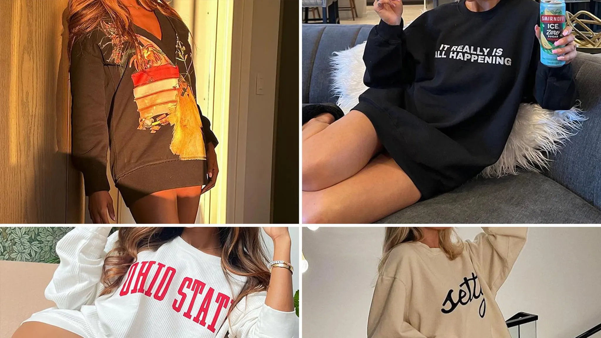 Cozy Sweaters and Guessing Games: Who Are These Fashionistas?