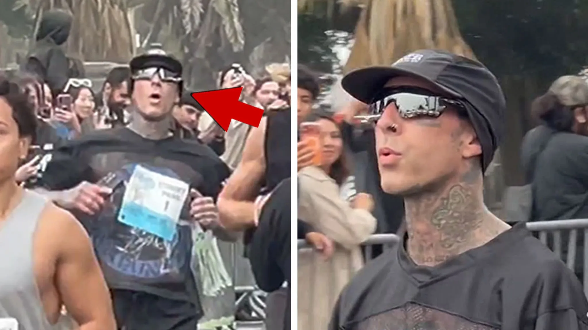 Travis Barker: From Early Bird 5K to Rock Star Brunch Bash