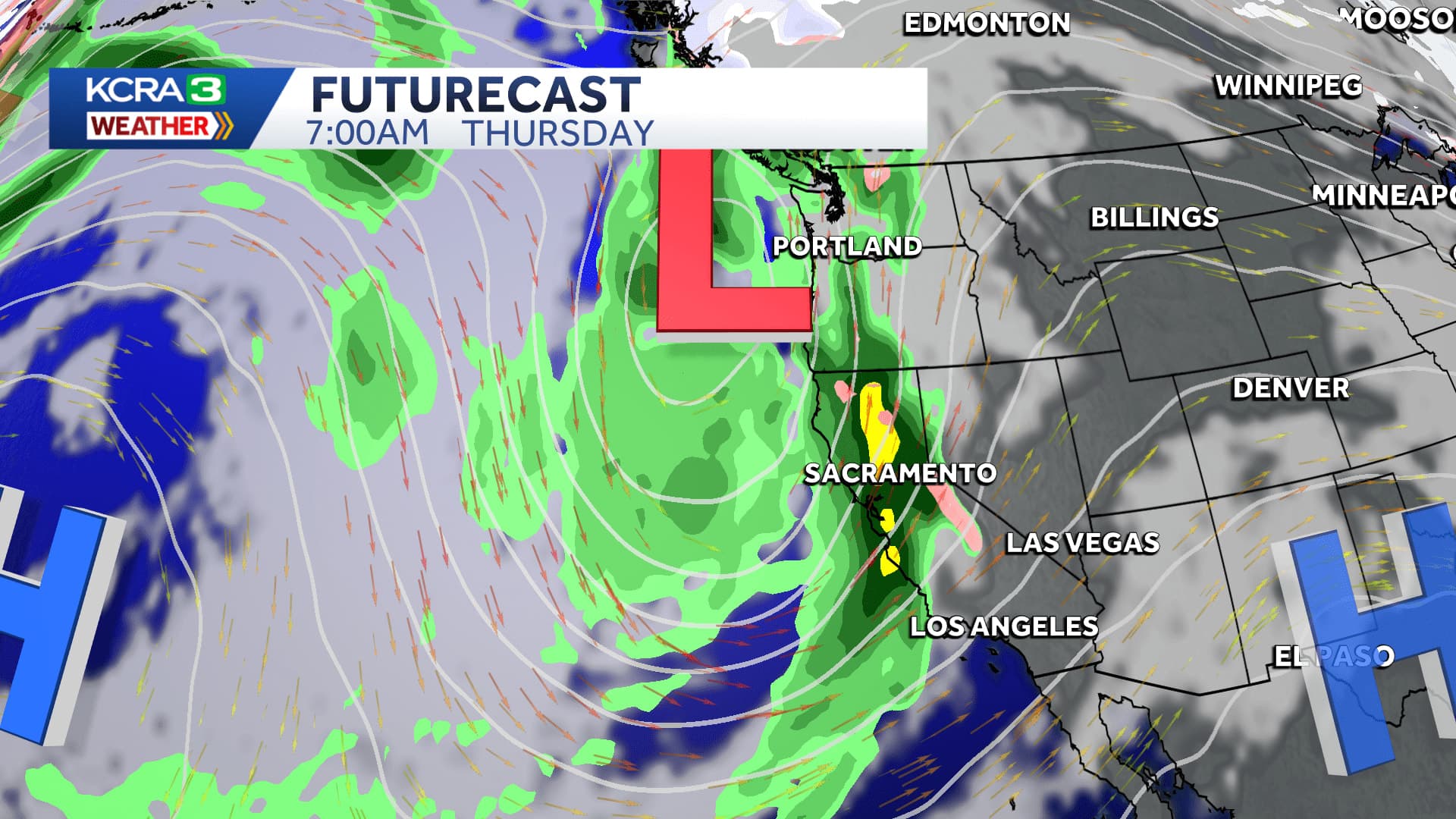 Rain, Snow, and Wind: Northern California's Impact Day Turns the Weather Upside Down!