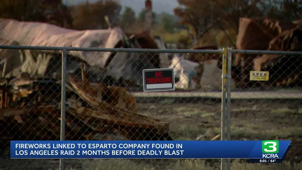 Did Investigators Drop the Ball Before the Esparto Explosion?