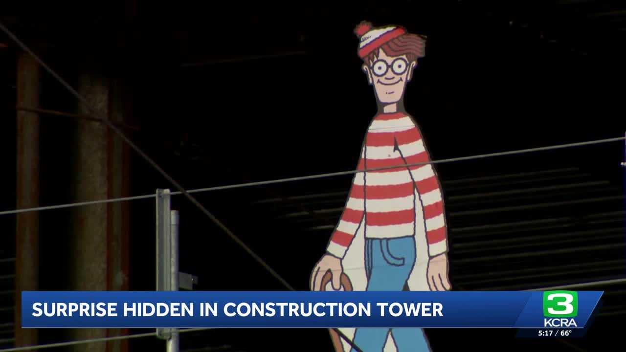 Hidden Waldo: The Heartwarming Surprise at UC Davis Medical Center Construction Site!