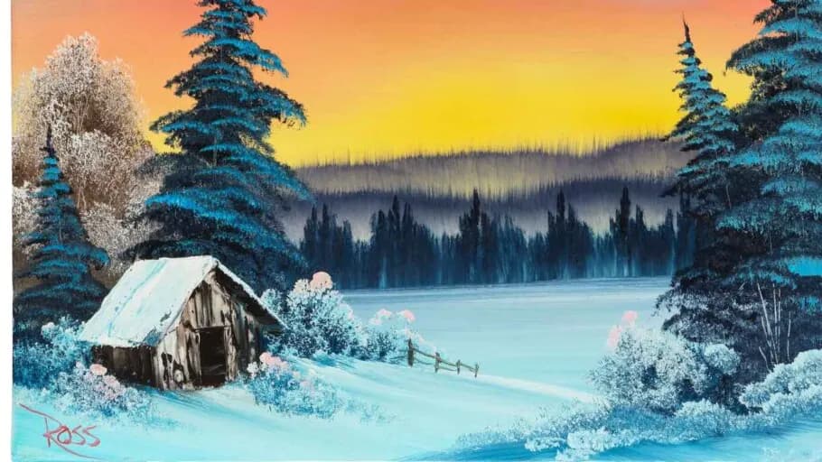 Bob Ross Paintings Sell for $600K—Discover the Auction That’s Reviving His Legacy!
