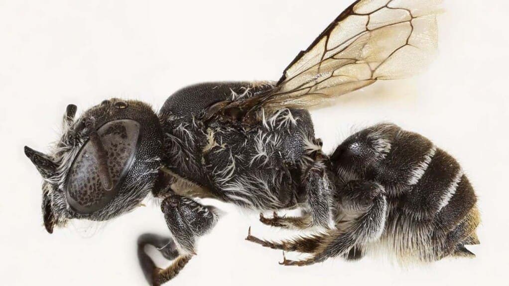 Meet Megachile lucifer: The Bee with Devilish Horns That’s Buzzing for Conservation!