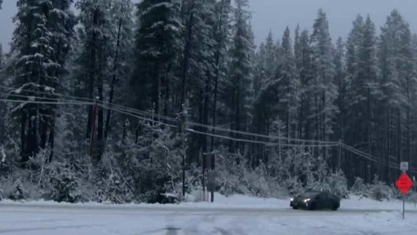 Rain, Snow, and Slow: Northern California's Weather Woes on Monday