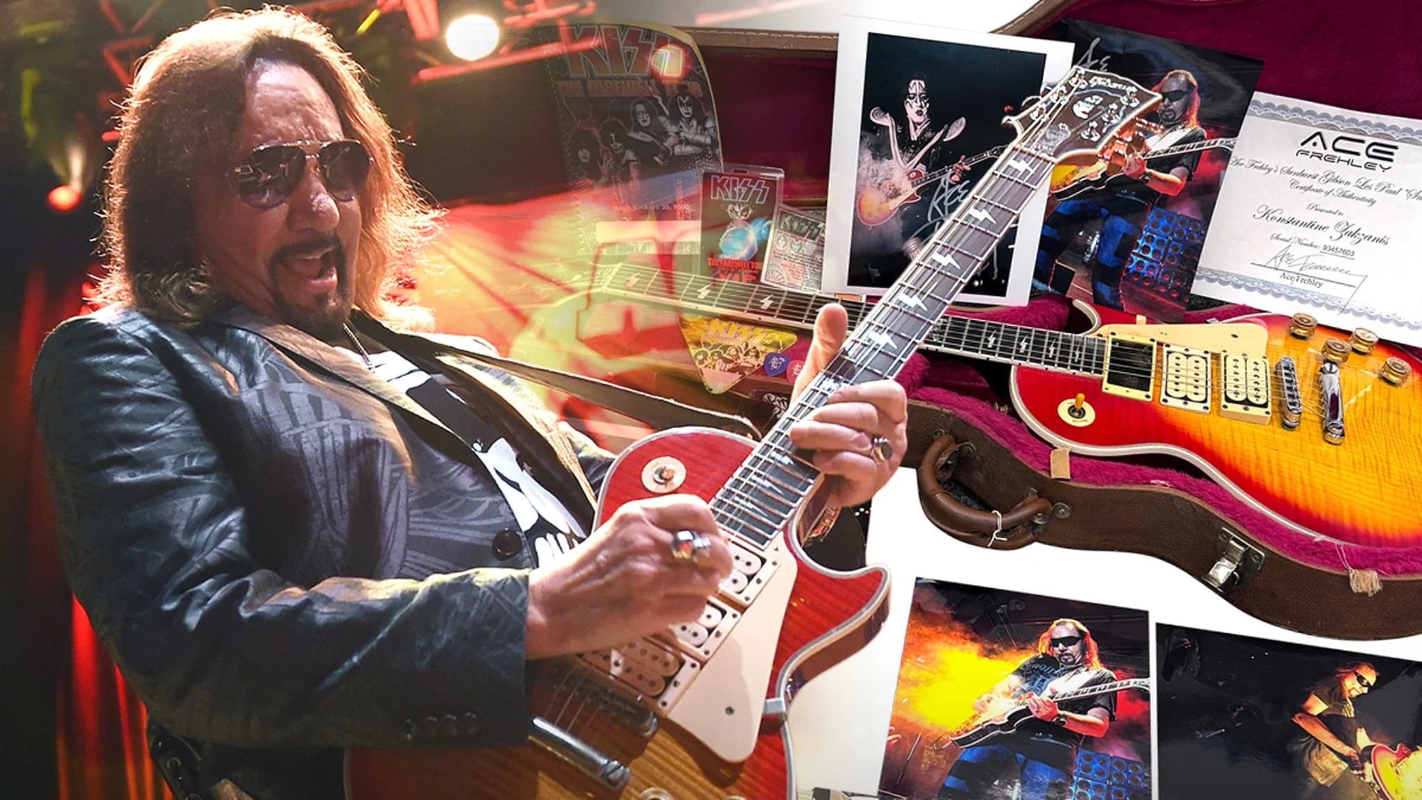 Ace Frehley's Guitar Goes on the Auction Block: A Rock Legend's Legacy Awaits!