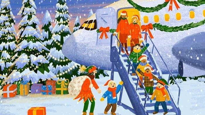 Flying High on Holiday Cheer: United Airlines' Magical Gift to Kids in Need