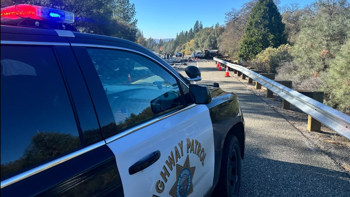 Highway Chaos: Fatal Big Rig Collision Closes Highway 20 Near Grass Valley