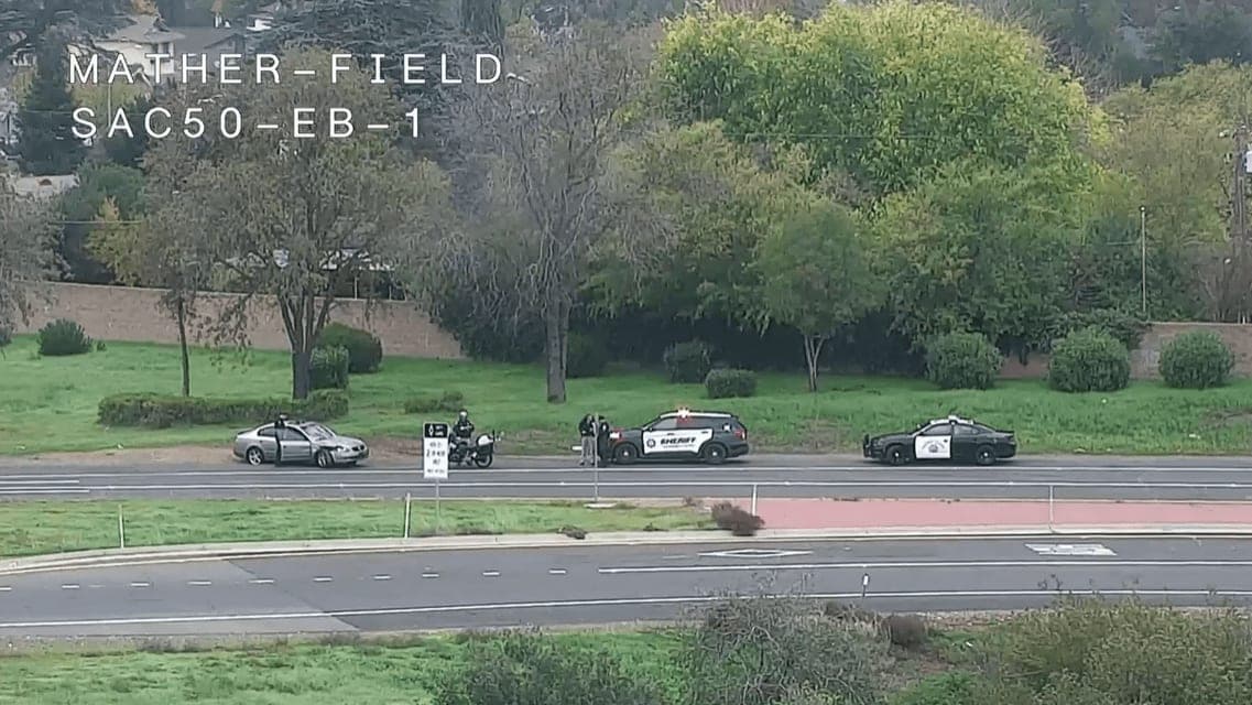 Drama Unfolds: Suspect Crashes into Bus During Wild Highway Chase!