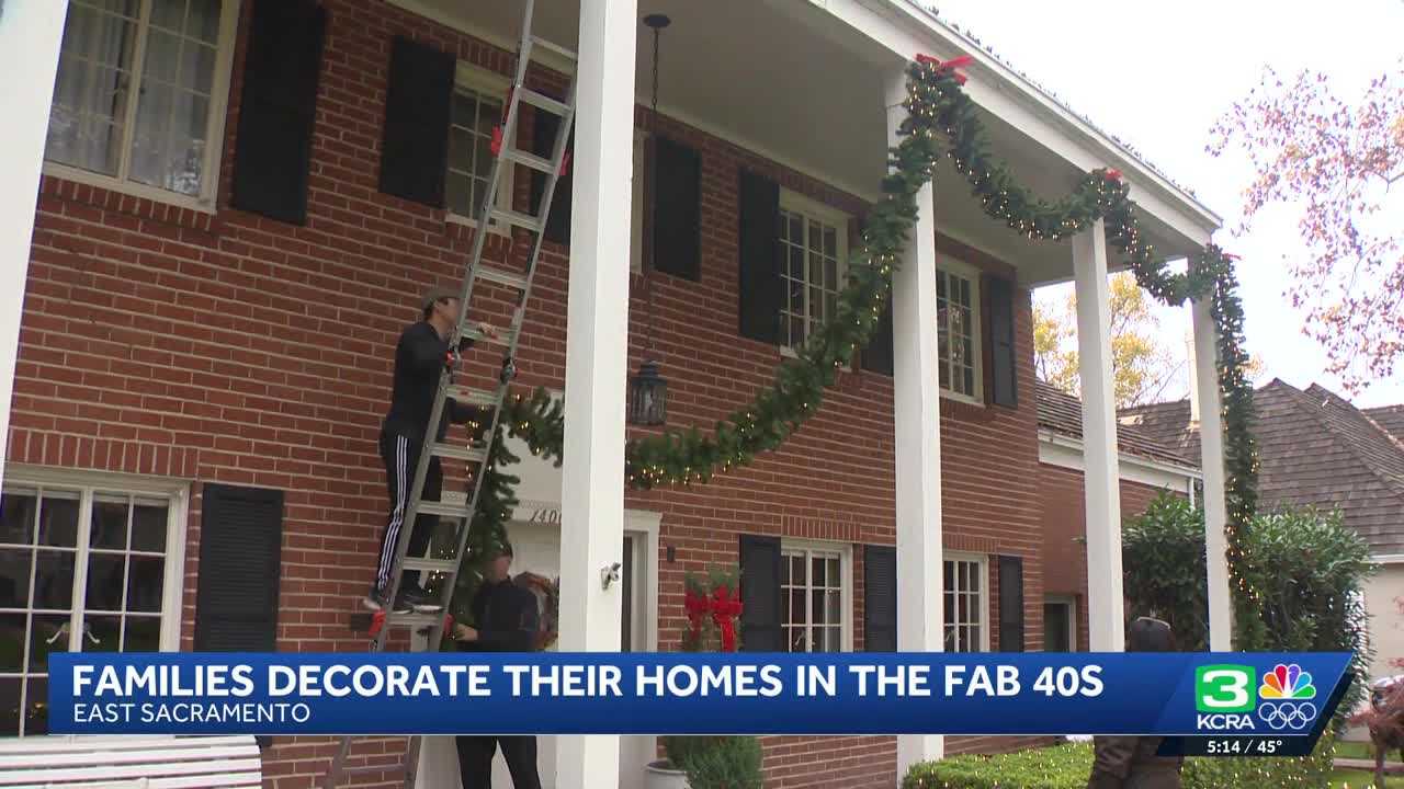 ‘Tis the Season: Sacramento’s Fab 40s Lights Up with Holiday Cheer!