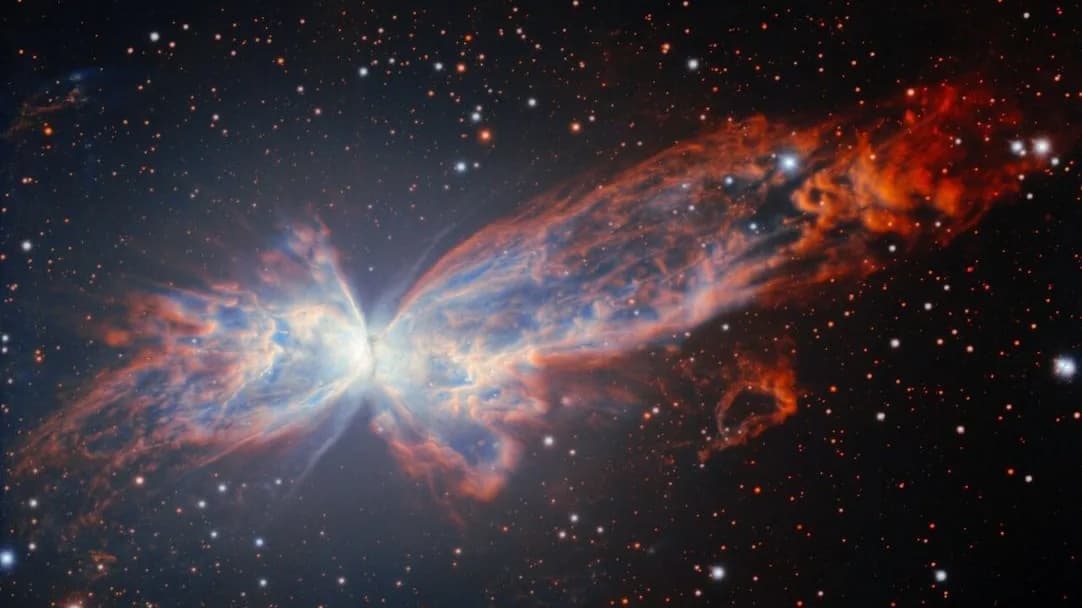 Unveiling the Butterfly Nebula: A Stunning Celestial Masterpiece Captured by Students