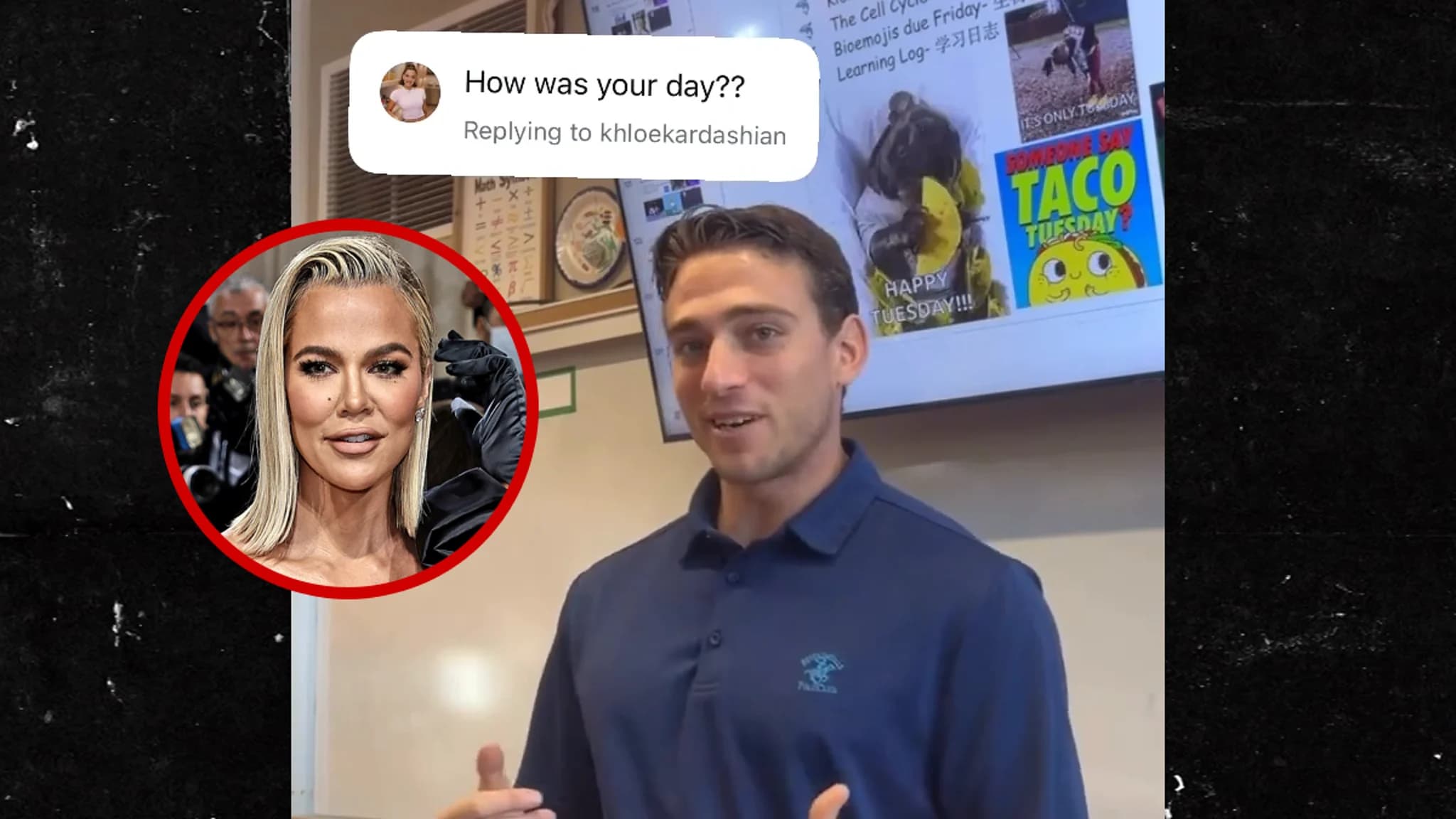 Kardashian Flirtation: Will a Teacher’s Holiday Invite Turn Into Romance?