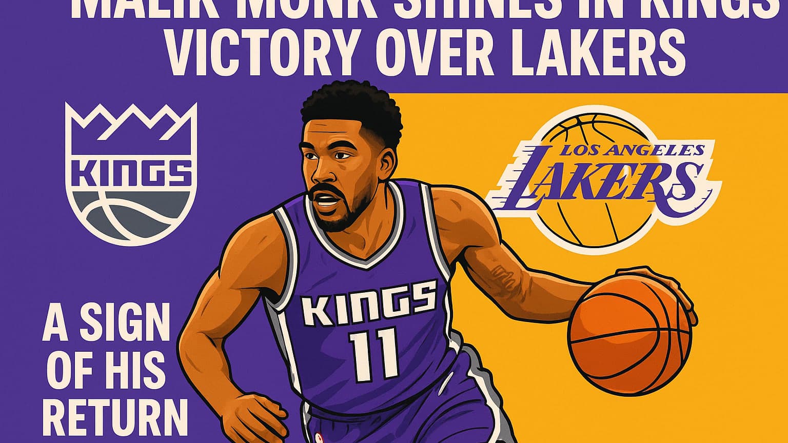 Malik Monk Shines in Kings' Victory Over Lakers: A Sign of His Return?