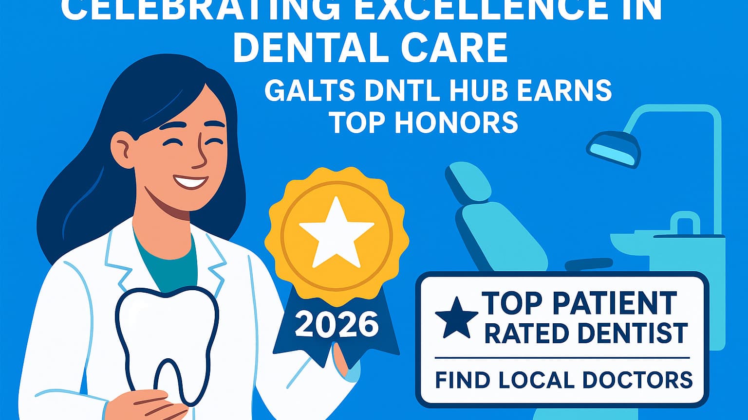 Celebrating Excellence in Dental Care: Galt's DNTL Hub Earns Top Honors