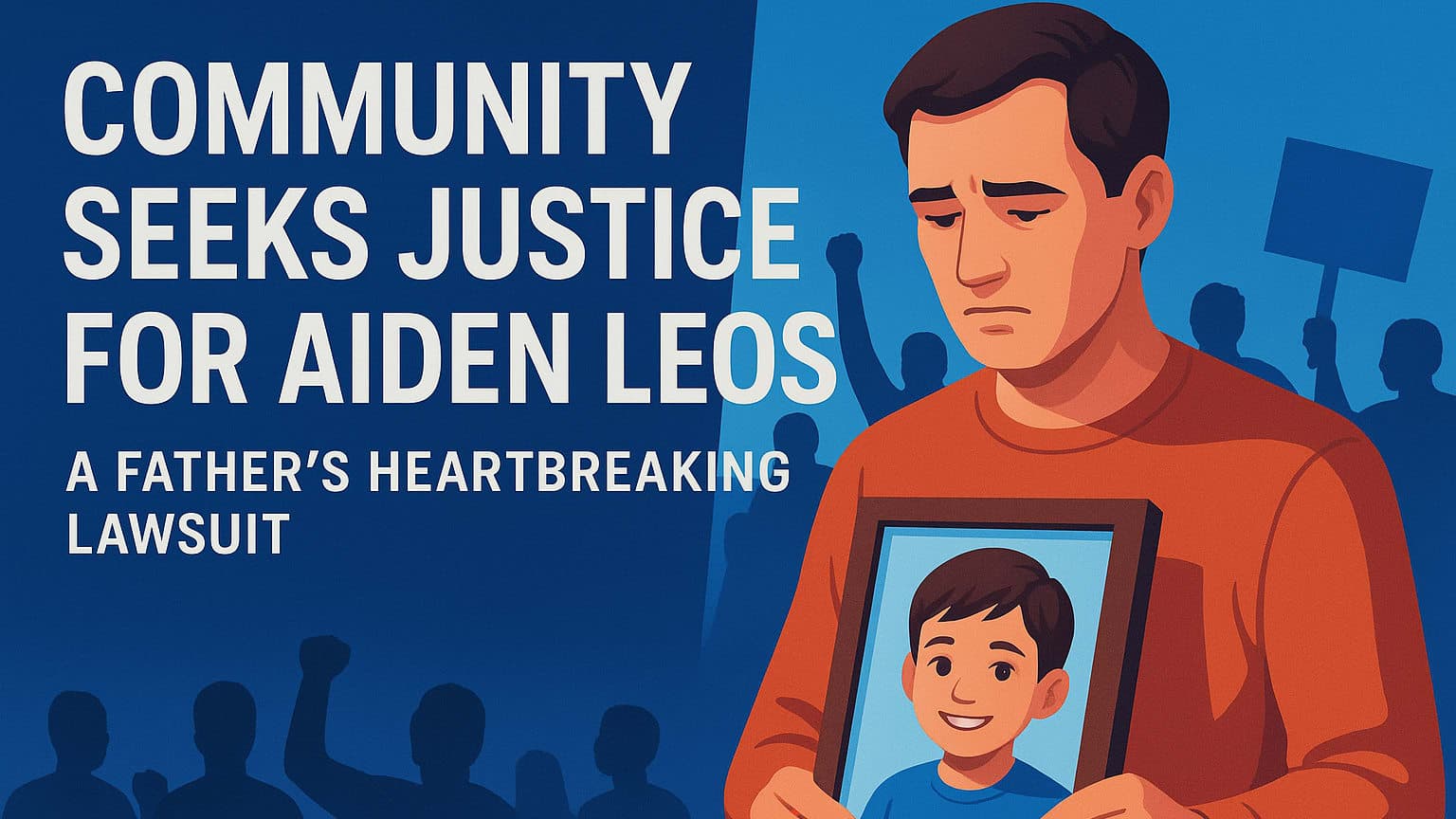 Community Seeks Justice for Aiden Leos: A Father's Heartbreaking Lawsuit