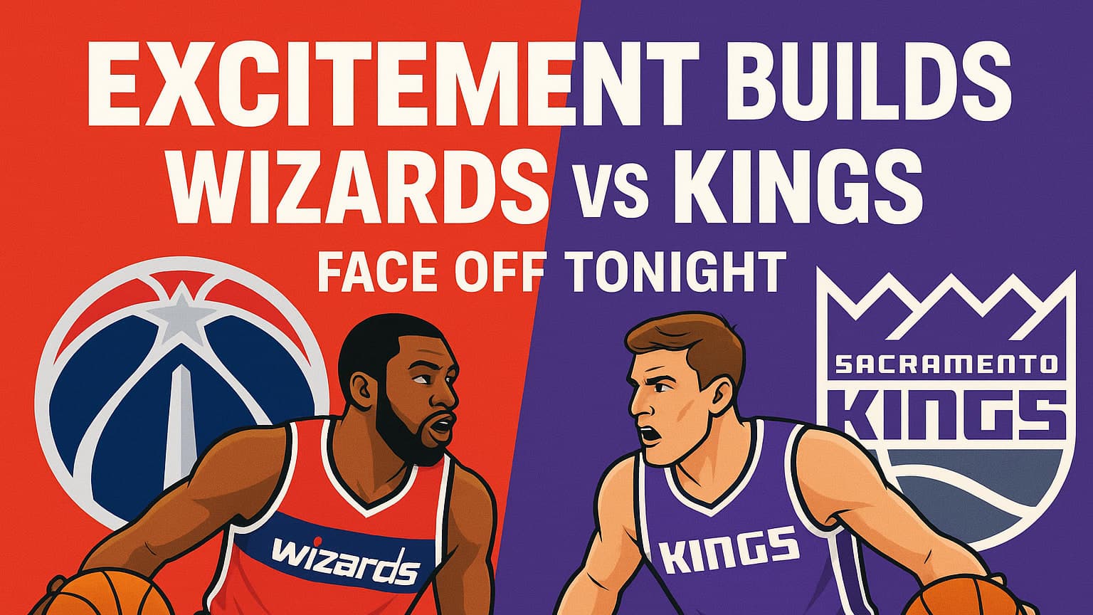 Excitement Builds as Wizards Face Off Against Kings Tonight!