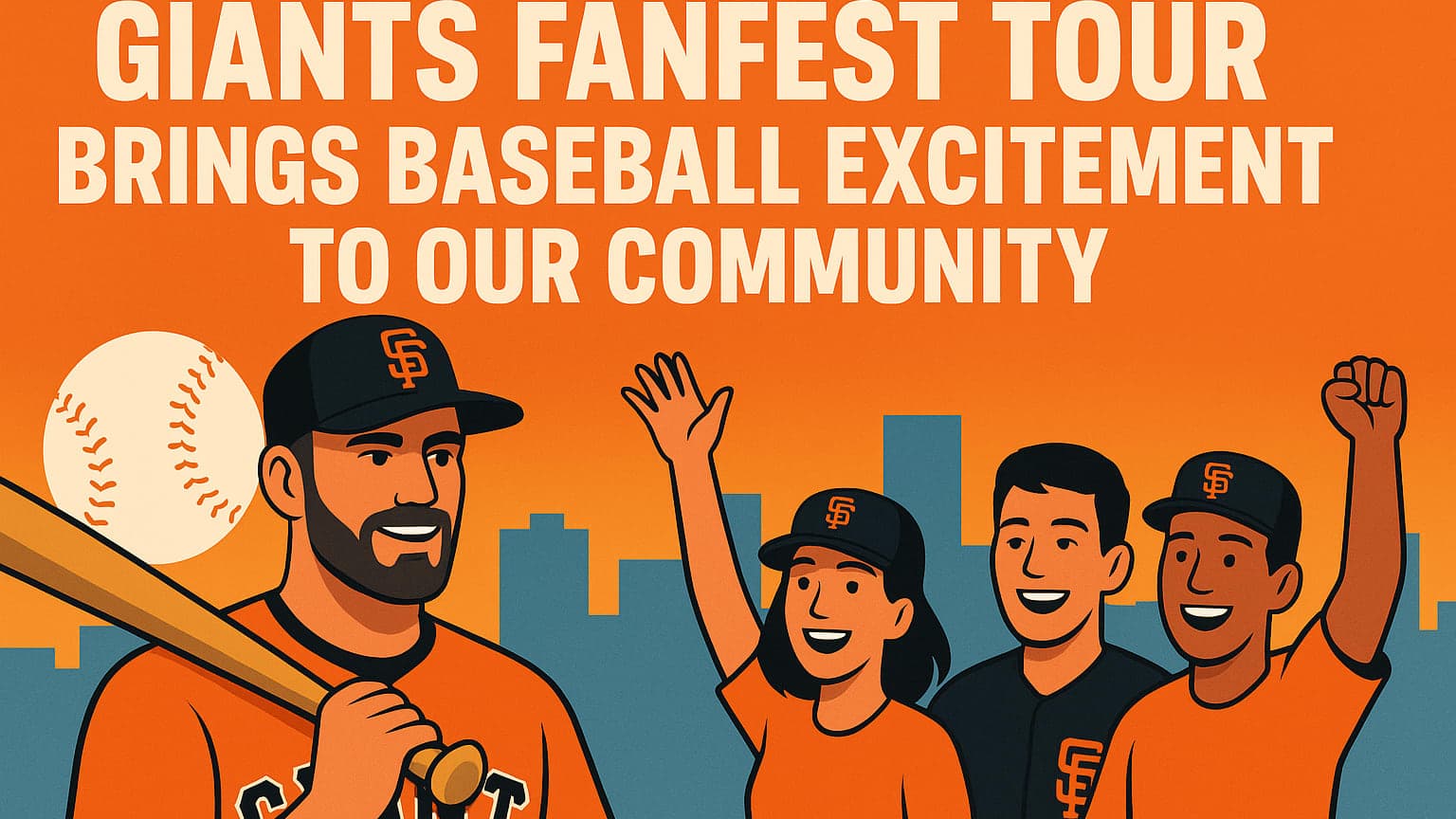 Giants FanFest Tour Brings Baseball Excitement to Our Community