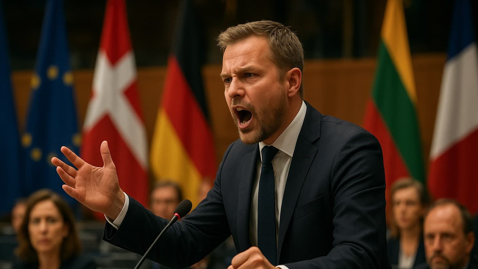 Danish Politician Delivers Shocking F-Bomb to Trump: Parliament Drama Unfolds!