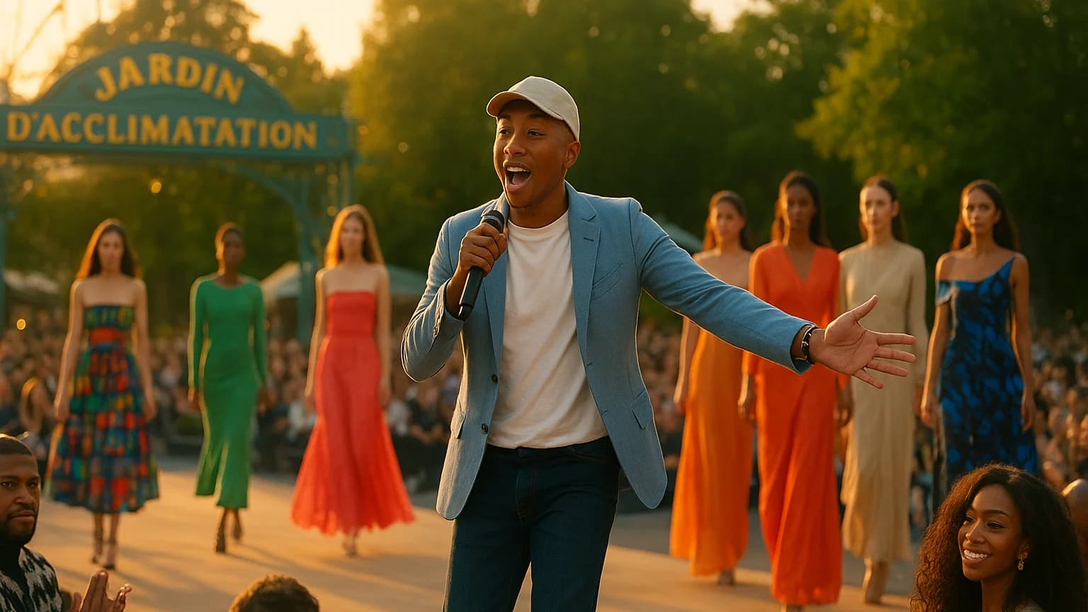 Pharrell's Luxe Lair: A Night of Fashion, Fame, and Fresh Beats in Paris