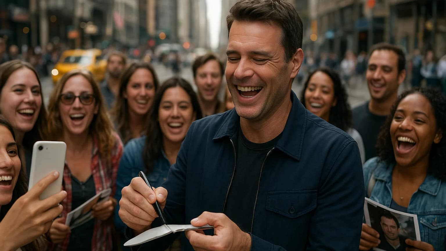 Scott Foley’s Knife-Signing Shenanigans: A 'Scream' Reunion to Remember!
