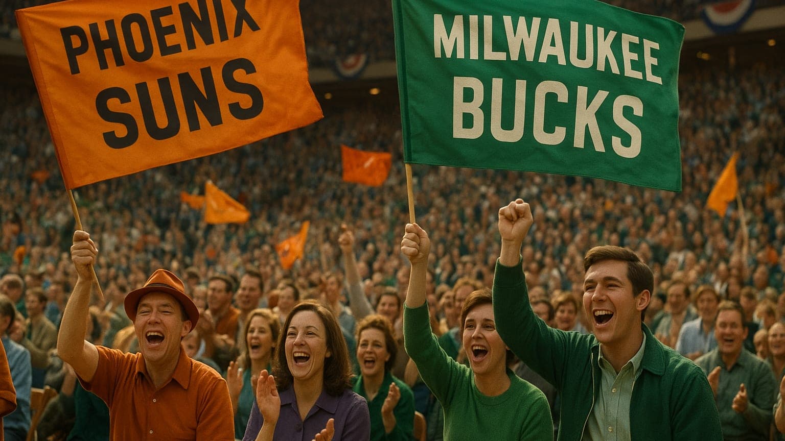A Slam Dunk in History: How the Bucks and Suns Rose to Fame!