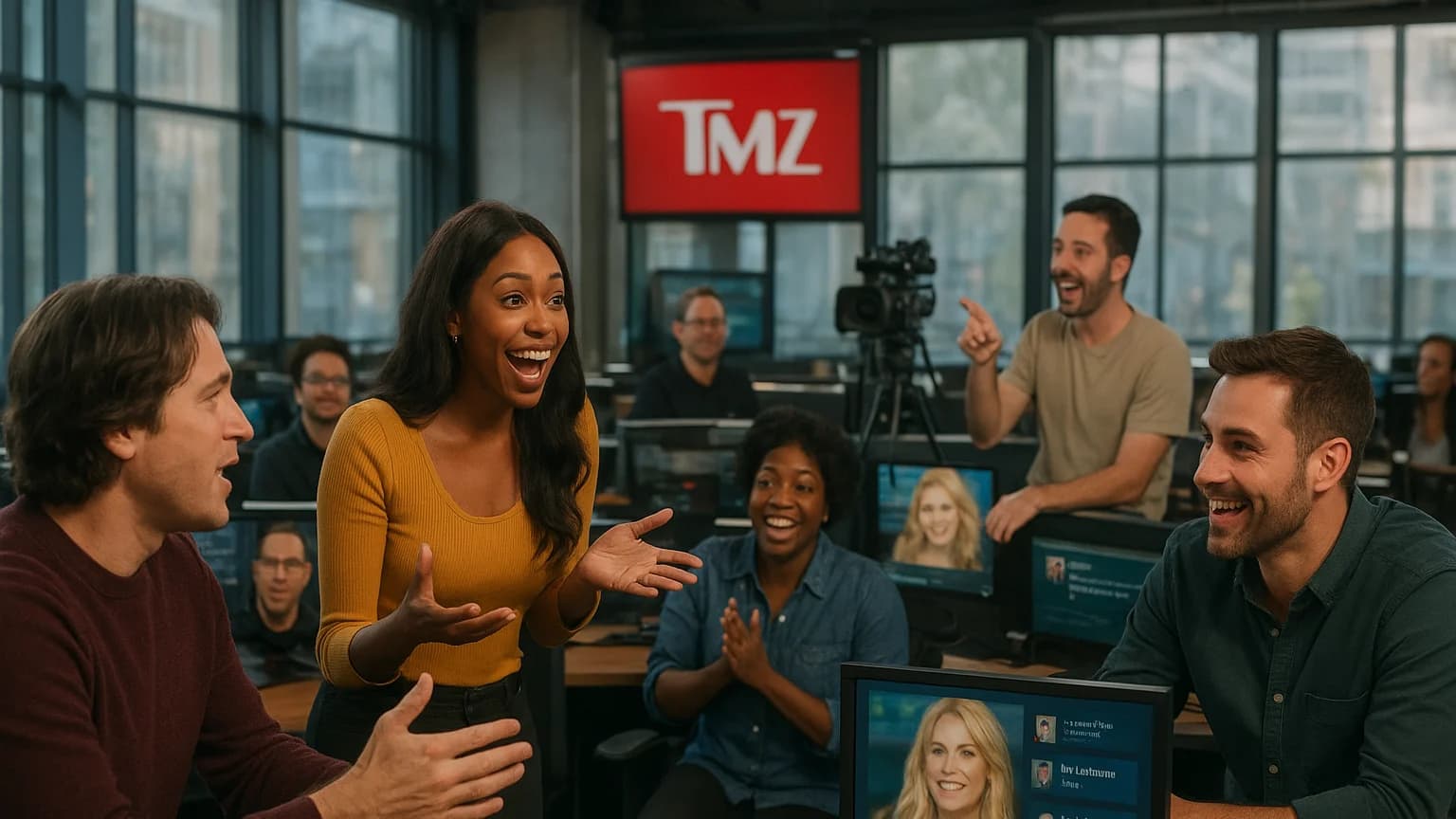 Step Inside TMZ: Catch the Drama, Banter, and Breaking News Live!
