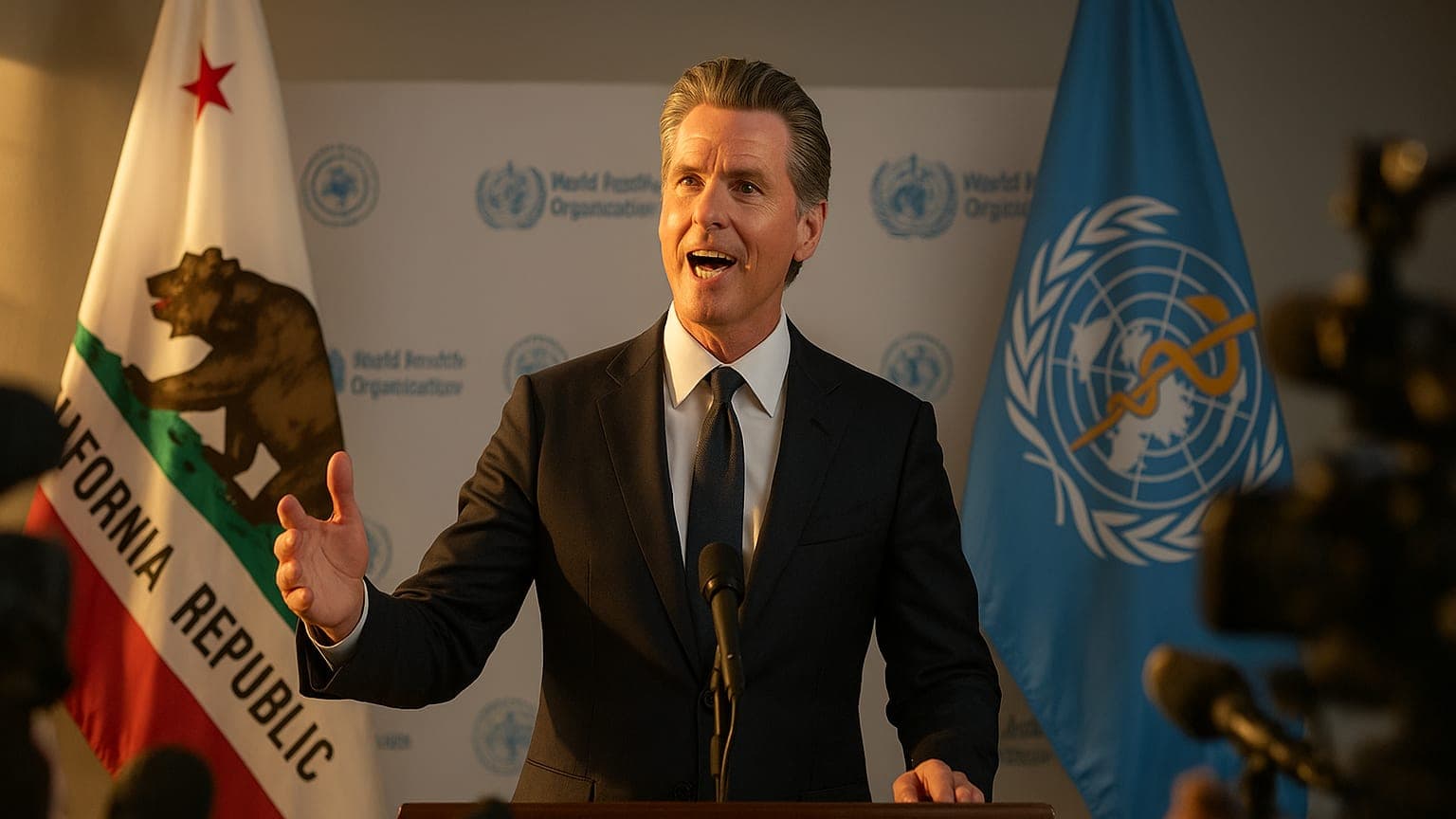 California Takes the Lead: First State to Join WHO's Global Health Network!