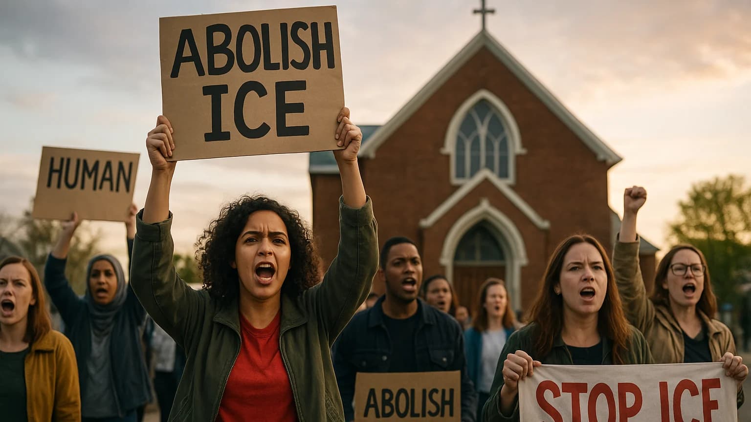 Protests, Passion, and Politics: Inside the ICE Demonstrations at a Minnesota Church