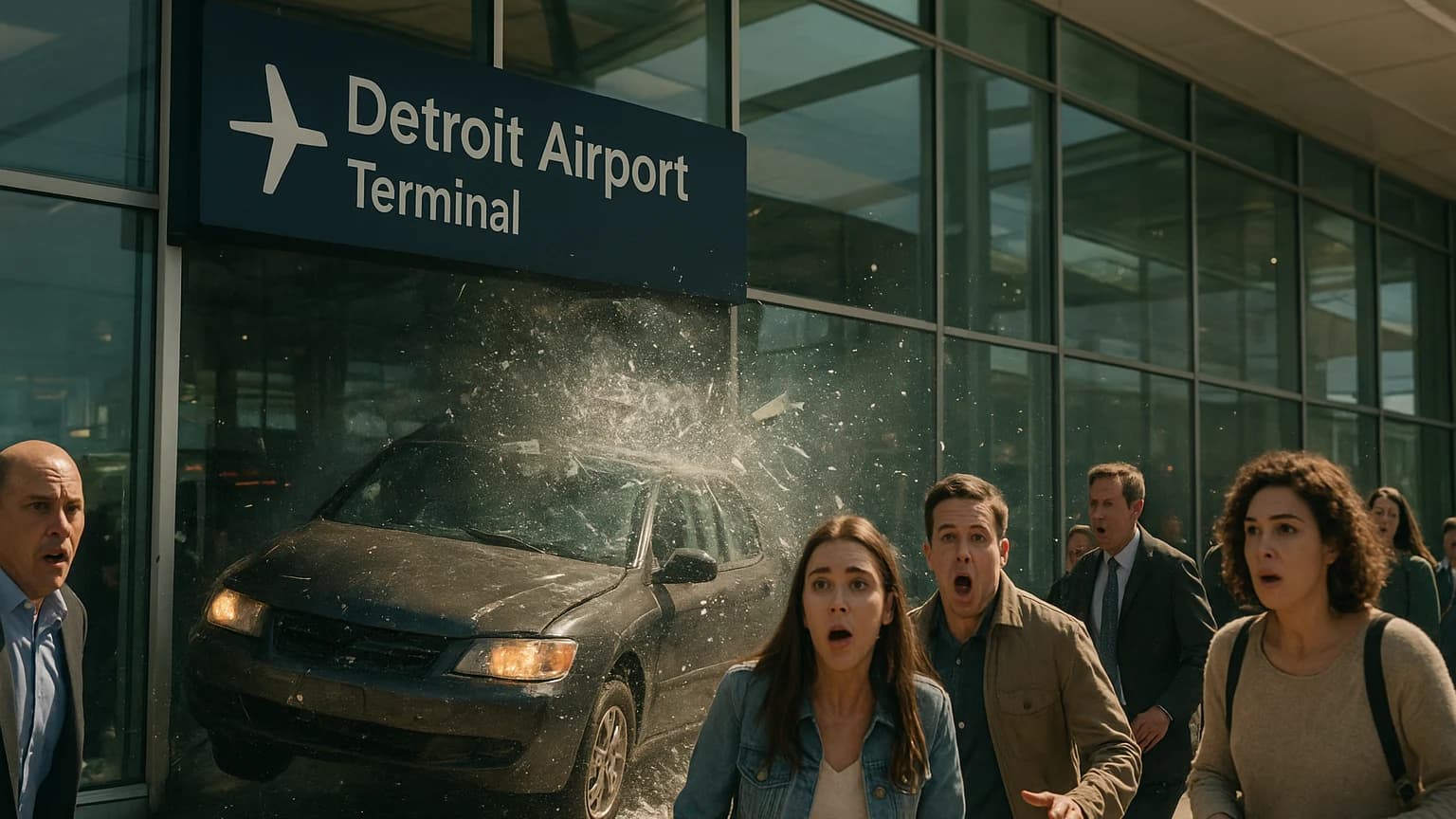 Detroit Airport Gets a New Ride, and Not in the Terminal!