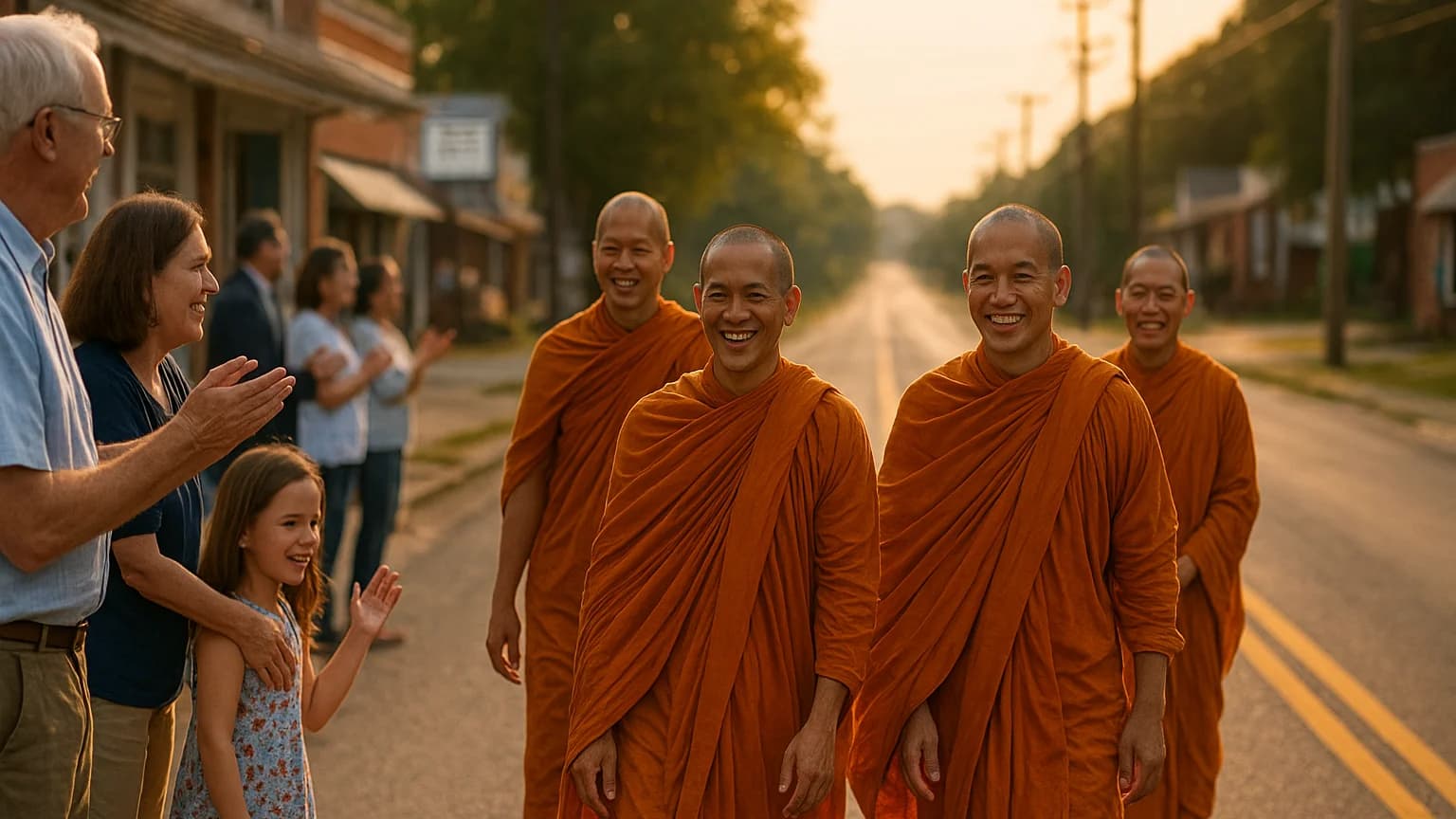 Monks on a Mission: How a 2,300-Mile Walk is Sparking a Peace Movement Across America