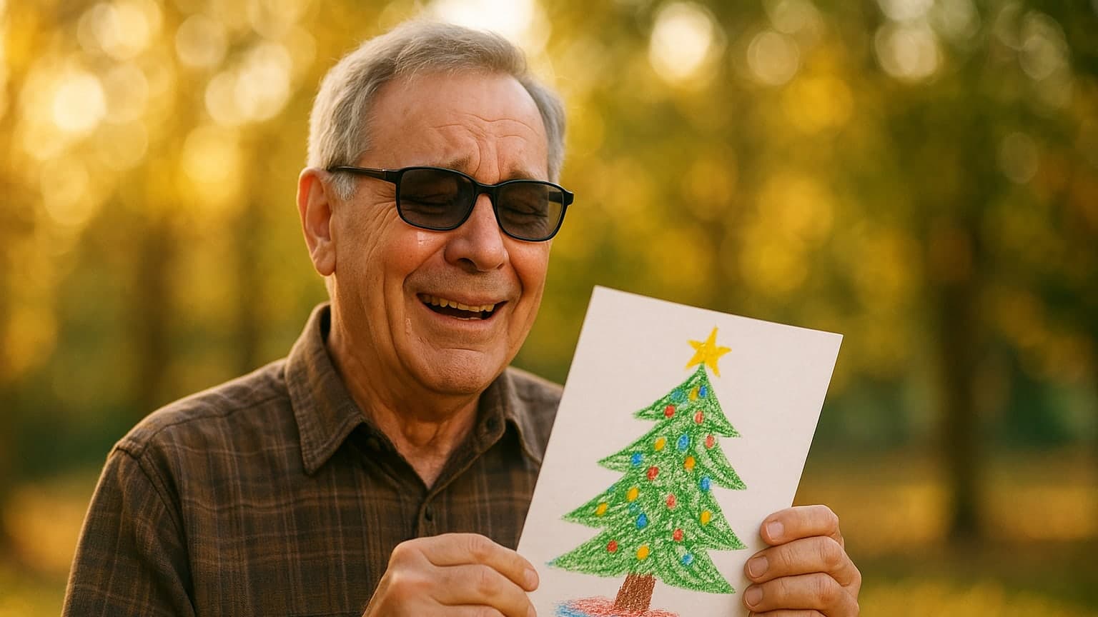Colorblind Dad Sees Colors for the First Time at 61, and You Won’t Believe His Reaction!
