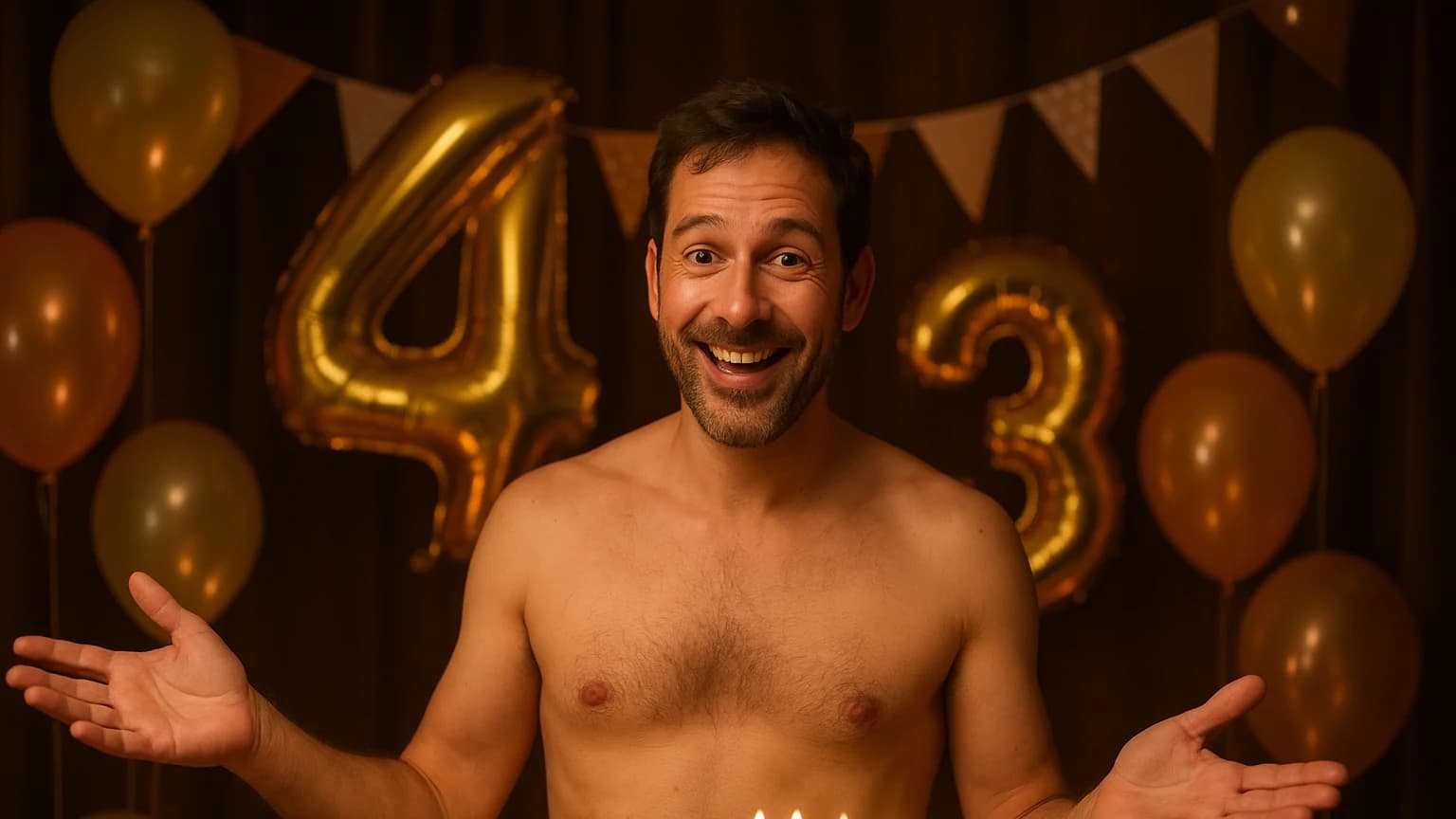 Guess the Shirtless Star: A Birthday Mystery You Can't Miss!