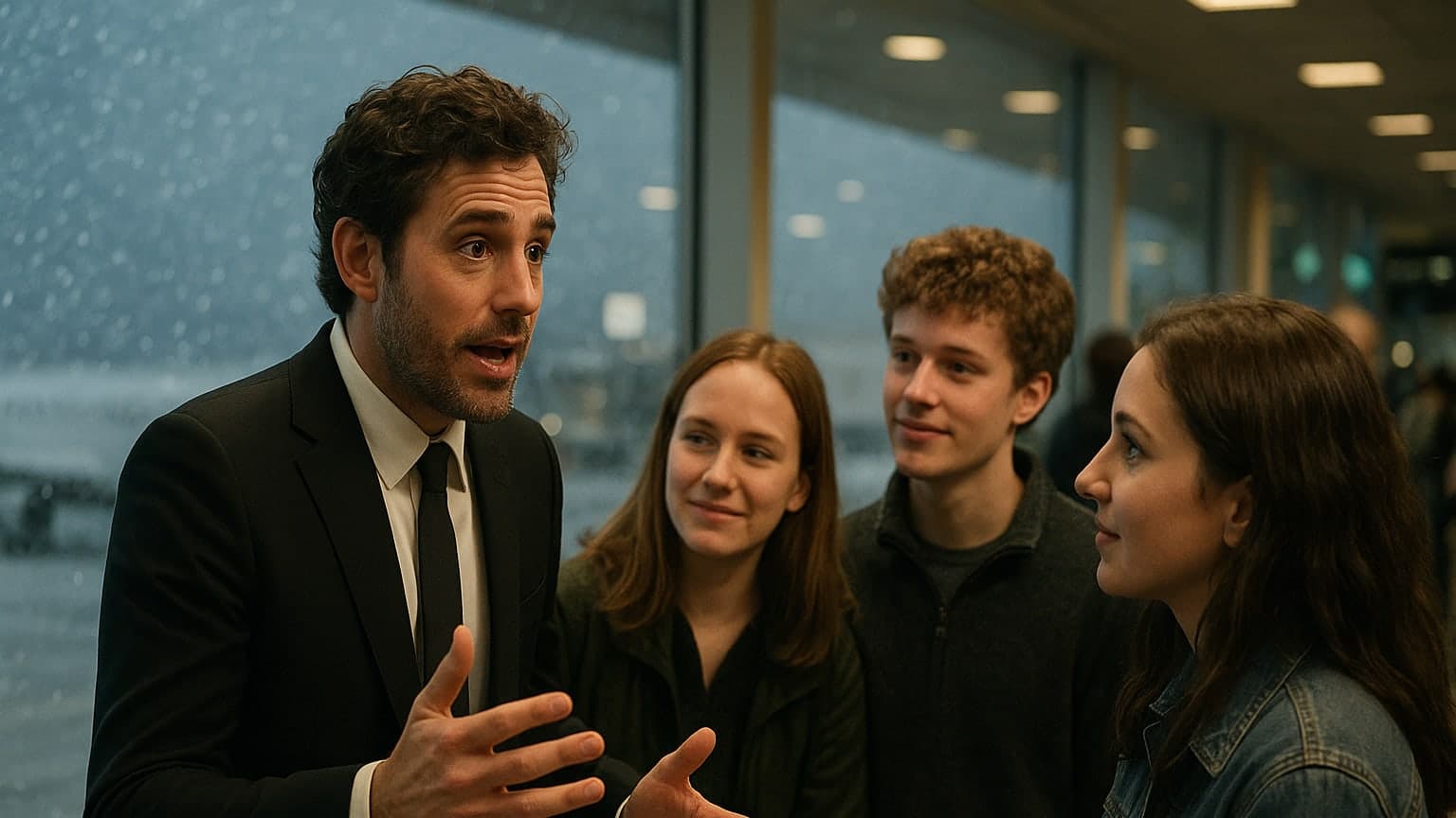 Snow, Stars, and Oscar-Worthy Conversations: Can You Guess the Actor?